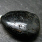 Very Rare Sterling Silver Nuumite Nuummite Pendant From Greenland - 1.5" - 10.10 Grams