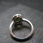 Moldavite Sterling Silver Ring From Czech Republic - Size 7.5 - 3.41 Grams