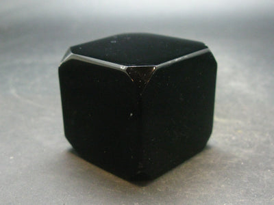 Black Obsidian Polished Stone From Mexico - 1.5"