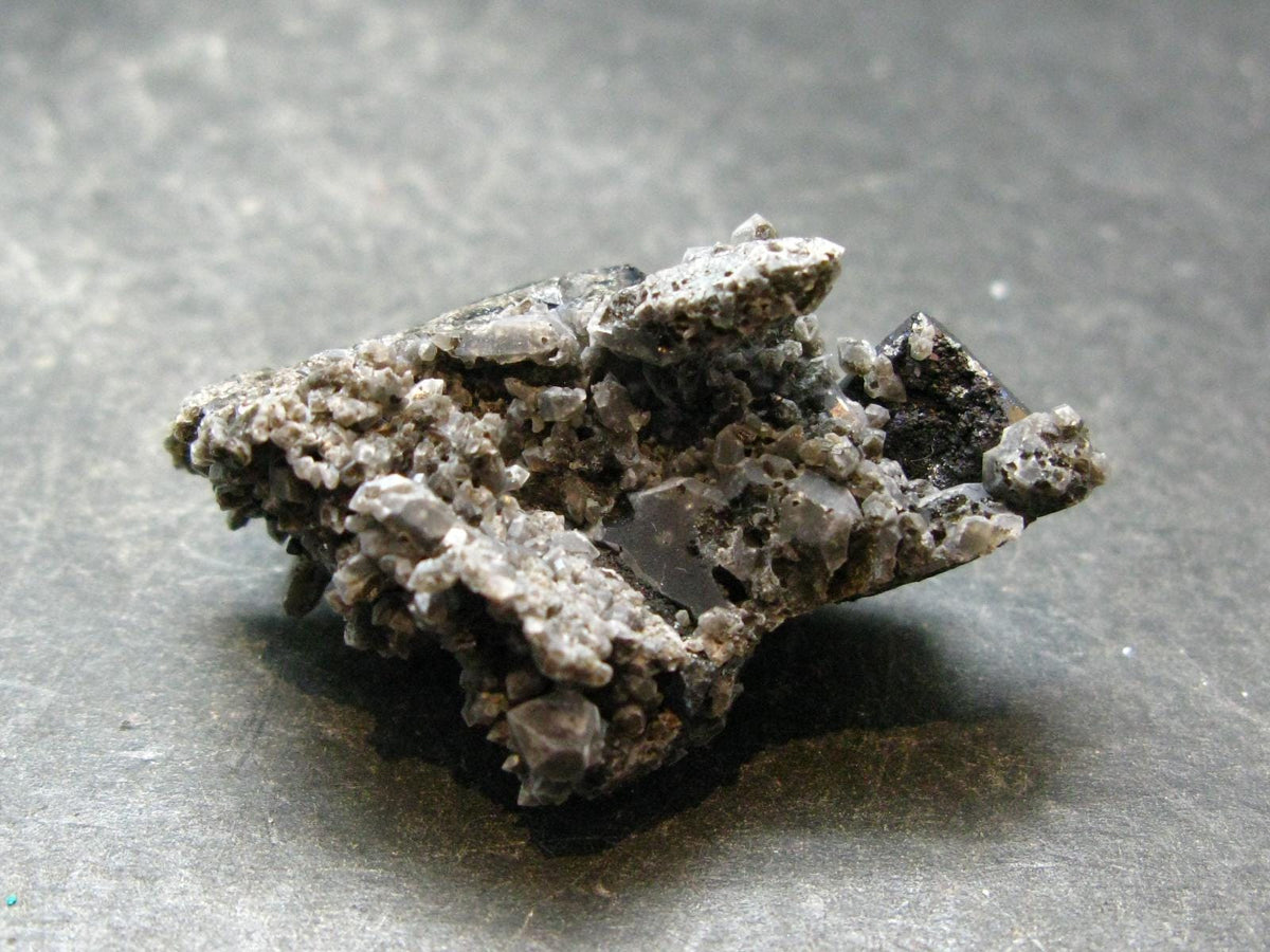 Brookite On Quartz Cluster From Arkansas - 16.58 Grams - 1.8"