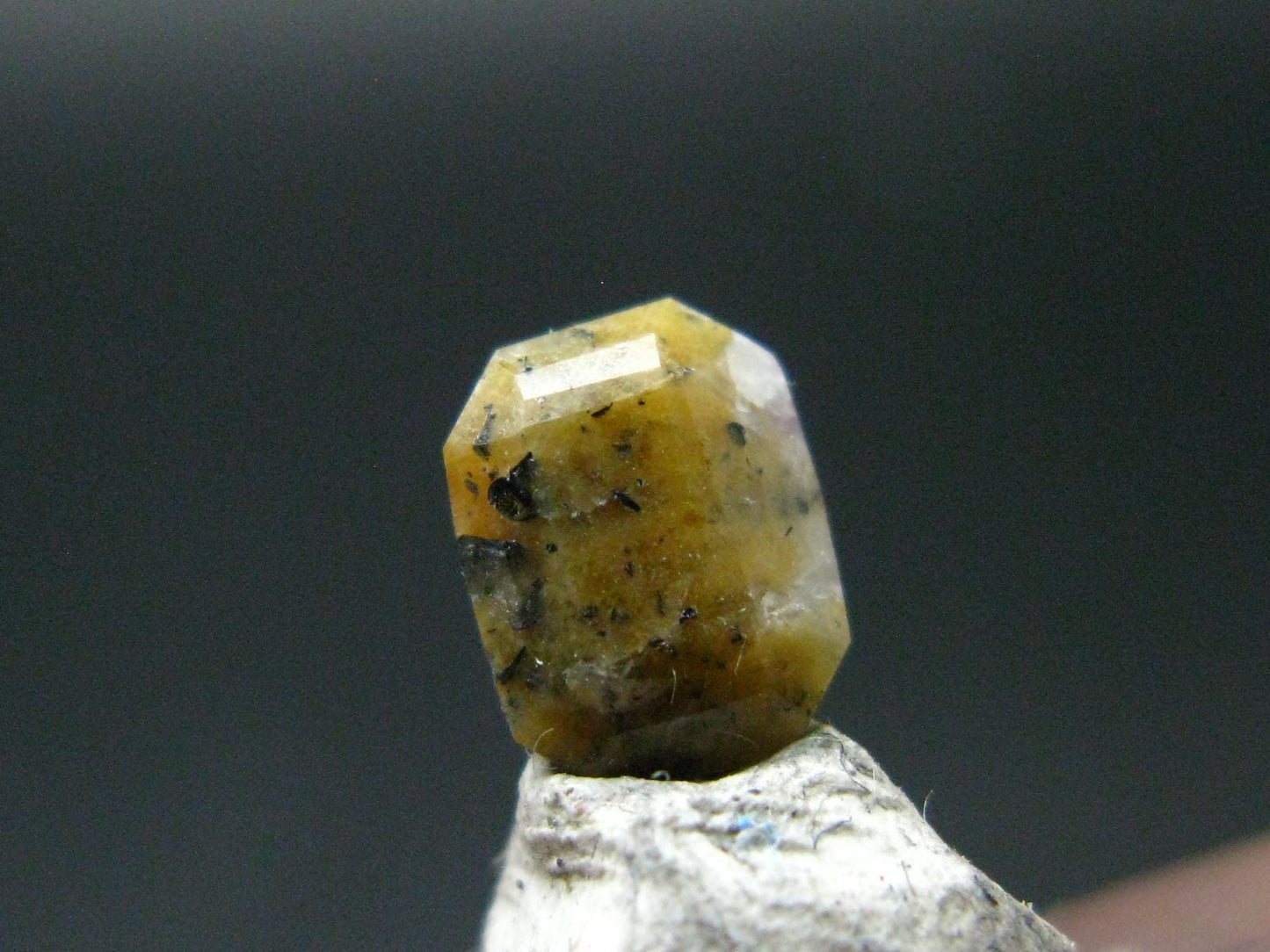 Rare Norbergite Cut Stone from USA - 0.91 Carats