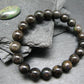 Black Opal Genuine Bracelet ~ 7 Inches ~ 10mm Round Beads
