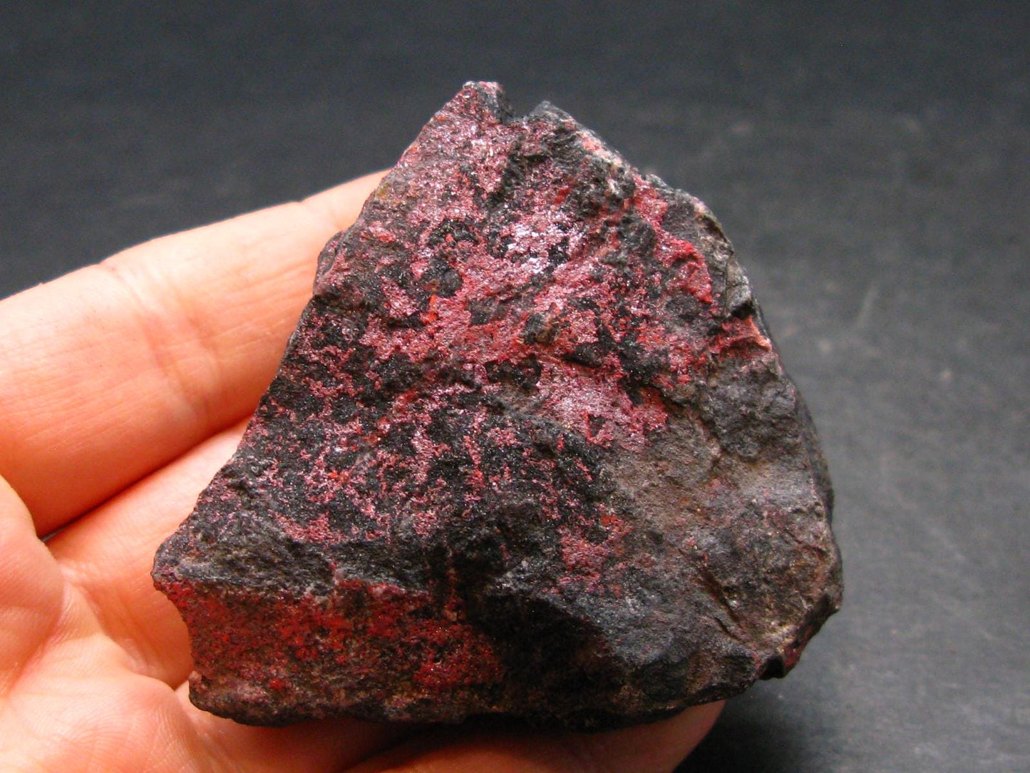 Rare Cinnabar Raw Piece From Spain - 2.2" - 77.67 Grams
