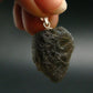 Rare Saffordite Cintamani Stone Pseudotektite Pendant from Arizona USA - 24.6 Carats - 1.1"