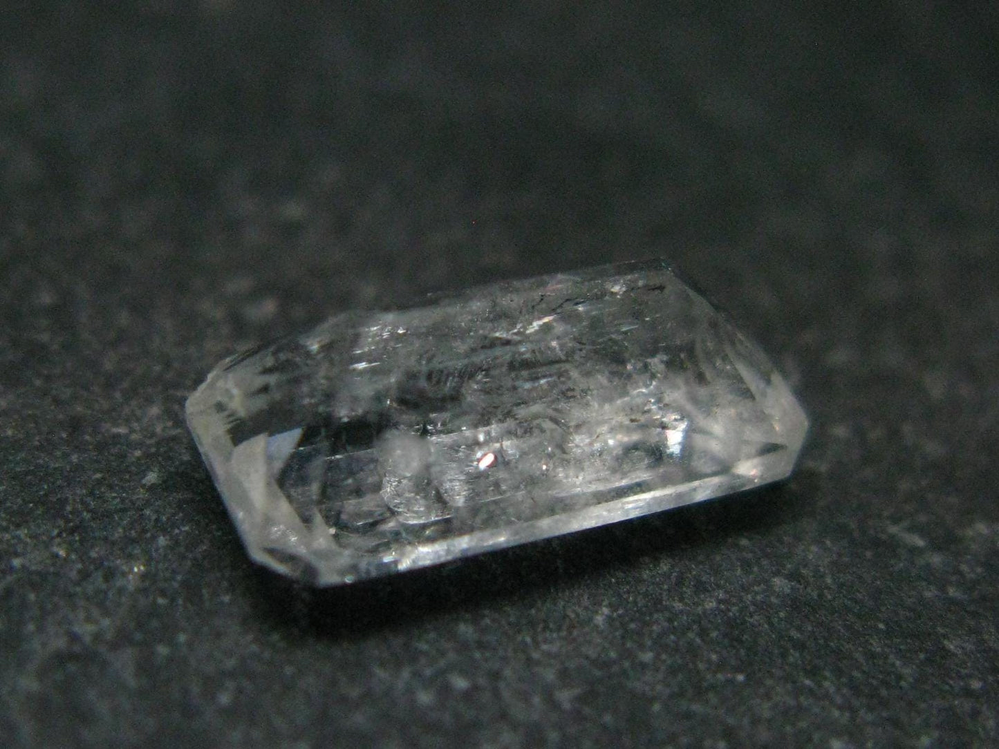Rare Gem Scolecite Cut Stone from India - 2.12 Carats