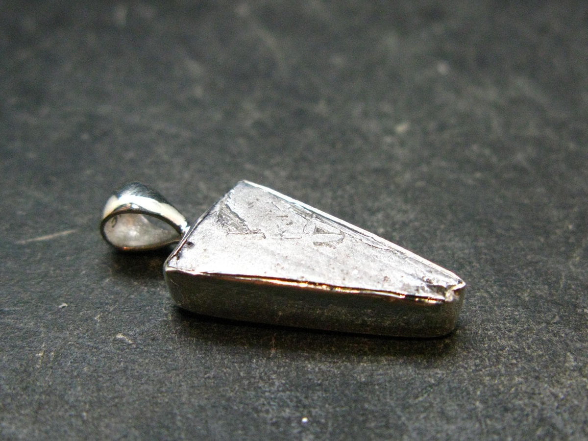 Muonionalusta Meteorite Pendant from Sweden - 0.9" - 2.08 Grams