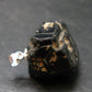Sharp Black Melanite Andradite Garnet Silver Pendant From Mali - 1.0" - 9.2 Grams