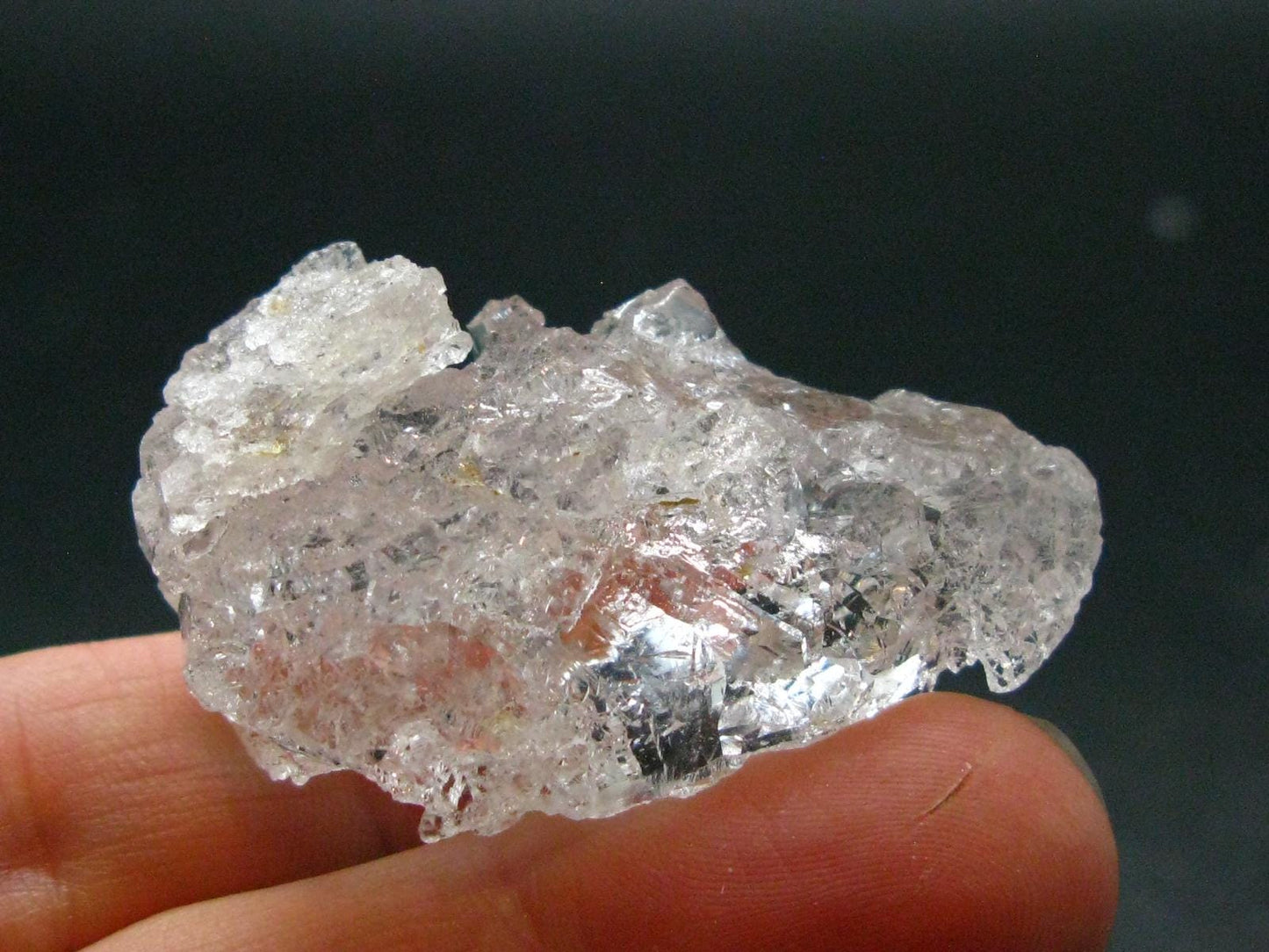 Fantastic Etched Gemmy Raw Clear Goshenite Beryl Crystal From Brazil - 1.7" - 19.20 Grams