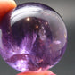 Ametrine Sphere Ball From Bolivia - 1.4" - 63.78 Grams