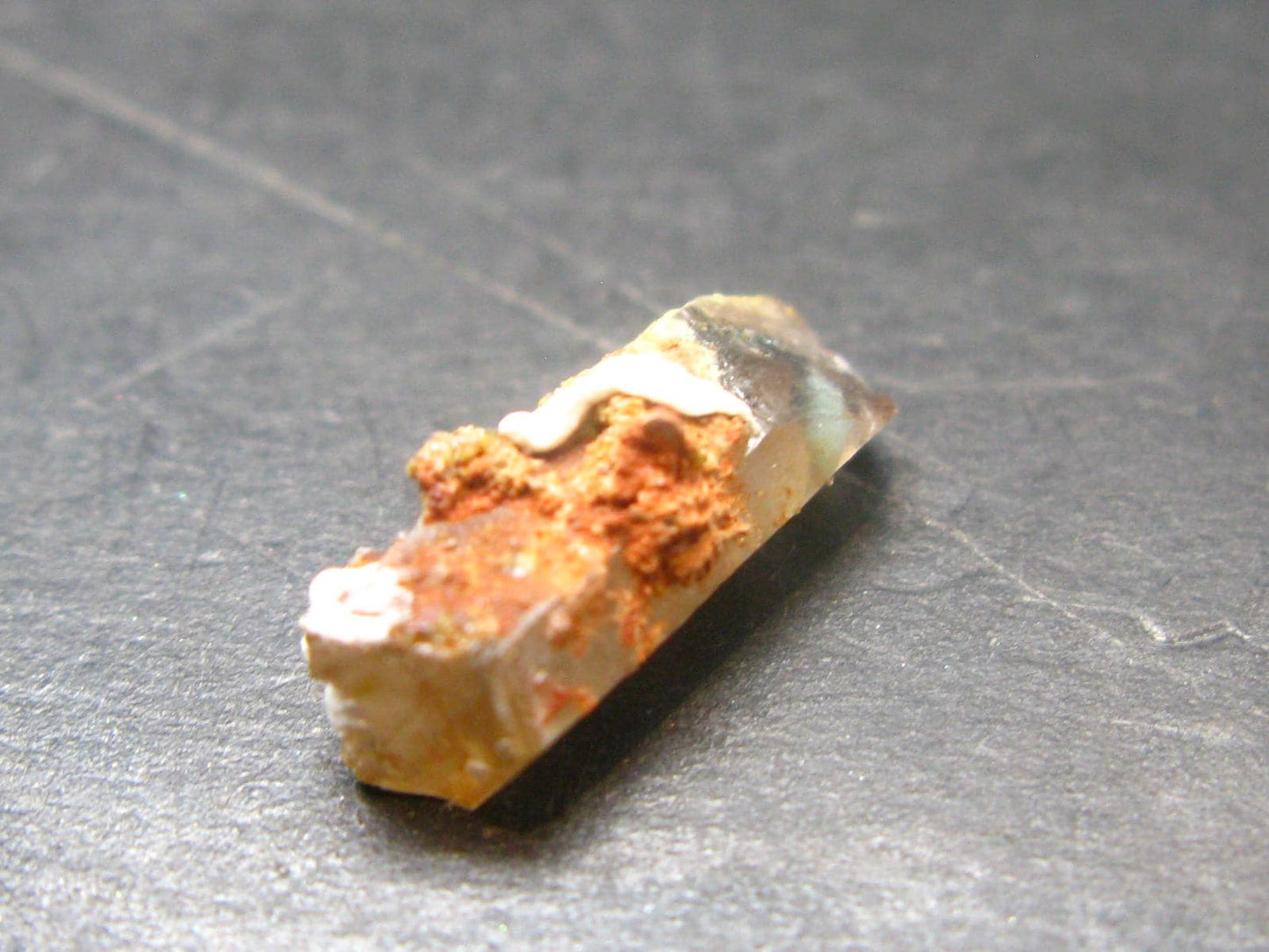 Ajoite In Quartz Crystal From South Africa - 0.6" - 0.70 Grams