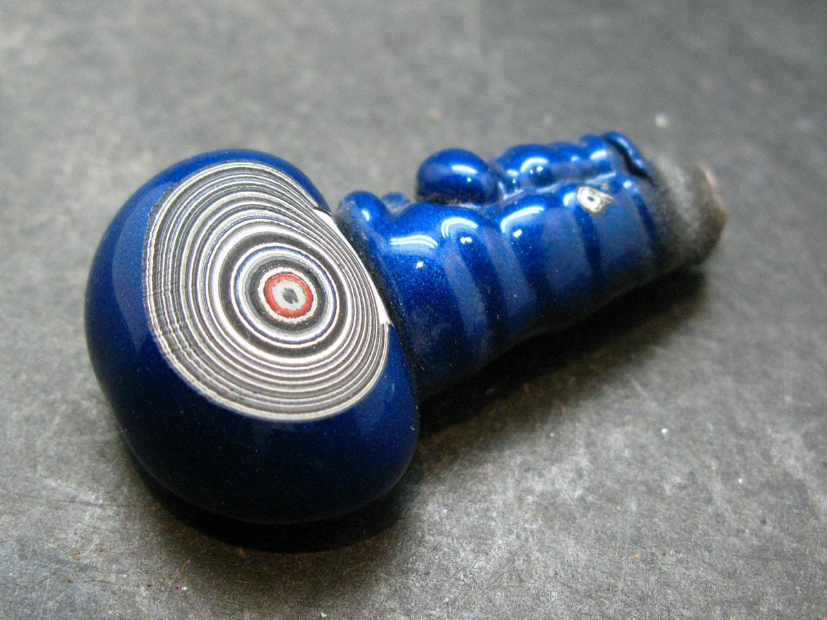 Very Cool Fordite "Detroit Motor City Agate" from Michigan - 1.9"- 9.29 Grams