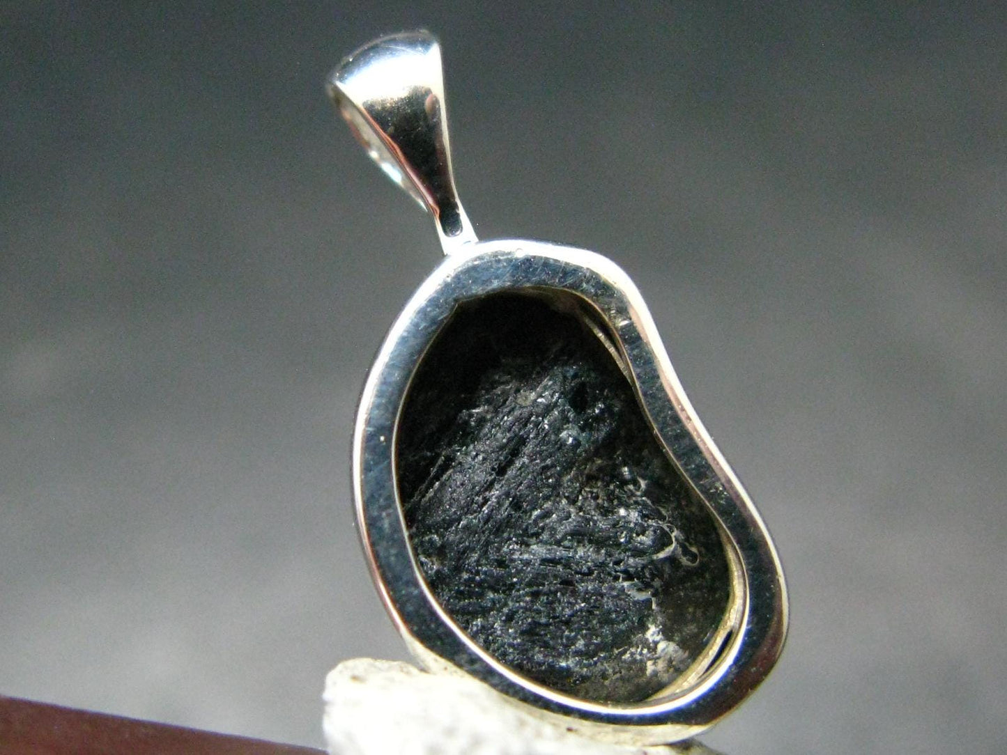 Alexandrite Chrysoberyl Crystal Silver Pendant From Zimbabwe - 0.8" - 1.92 Grams