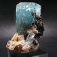 Big Aquamarine & Black Tourmaline Crystal From Erongo Namibia - 3.3"