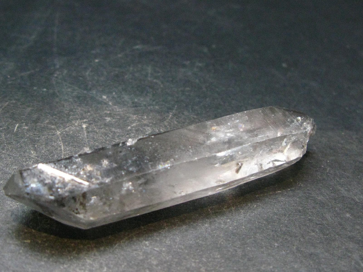 Nice Tibetan Black Quartz Tumbled Stone from Tibet - 2.9" - 26.19 Grams