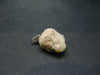 Natural Unpolished Rough Opal With Play of Color 925 Silver Pendant from Ethiopia - 0.9"