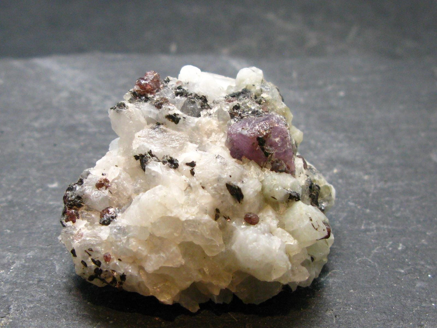 Ruby Cluster on Matrix From Russia - 1.5" - 28.64 Grams