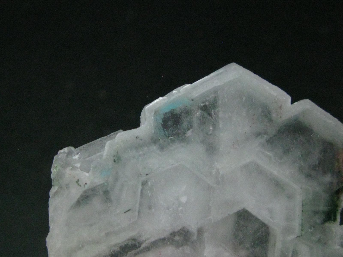 Rare Ajoite in Quartz Crystal Slice from South Africa - 0.9" - 34.62 Grams