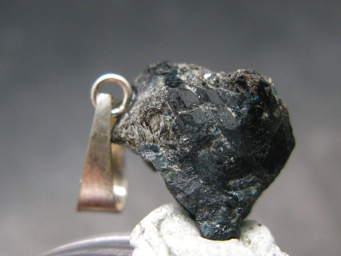 Alexandrite Chrysoberyl Crystal Silver Pendant From Brazil - 1.0" - 1.84 Grams