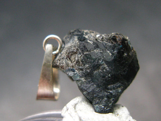 Alexandrite Chrysoberyl Crystal Silver Pendant From Brazil - 1.0" - 1.84 Grams