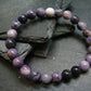 Tiffany Stone Violet Opal Genuine Bracelet ~ 7 Inches ~ 8mm Round Beads