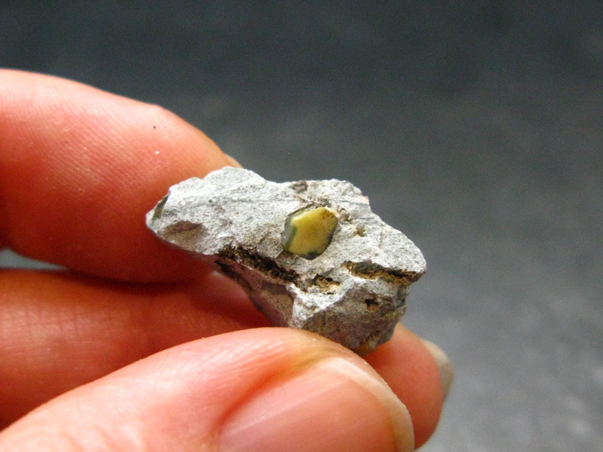 Very Rare Narsarsukite Cluster From Canada - 0.8" - 2.37 Grams