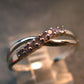 Genuine Alexandrite Gem Silver Ring From Russia - Size 7.25 - 1.26 Grams