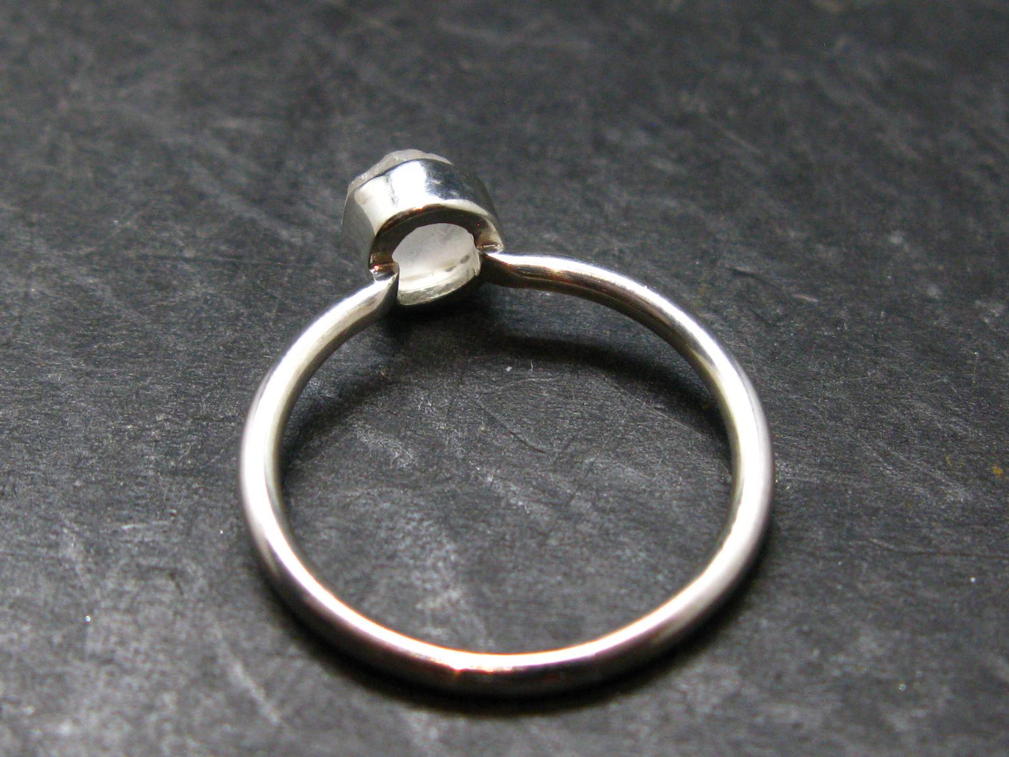 Phenakite Phenacite Sterling Silver Size 8 Ring from Russia - 1.94 Grams