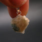 Phenakite Phenacite, Fluorite & Beryl Silver Pendant from Russia - 0.7 Inches - 1.51 Grams