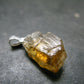 Rare Enstatite Crystal 925 Silver Pendant From Tanzania - 0.9" - 1.84 Grams