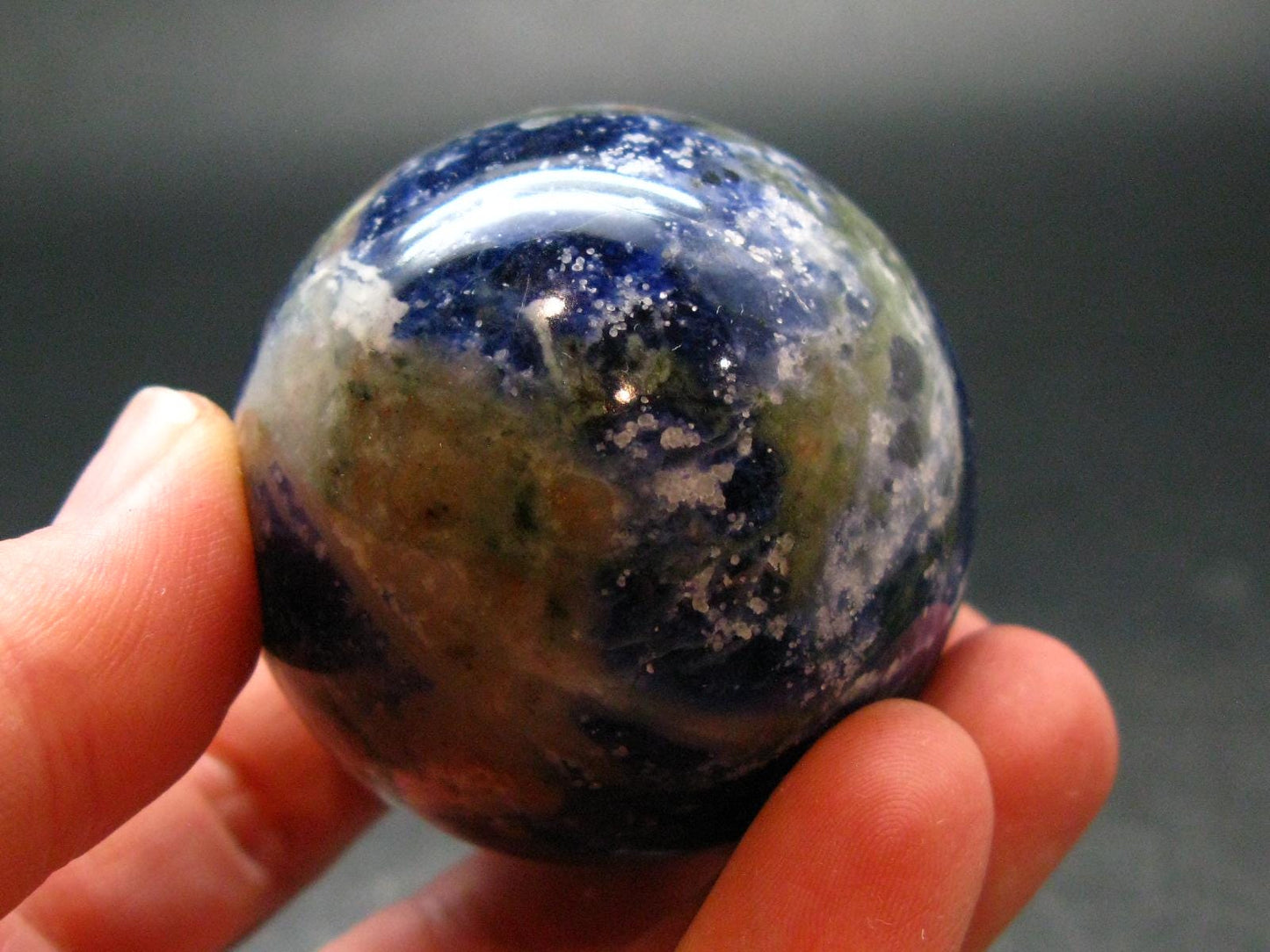 Large Sodalite Sphere From Canada - 1.8"
