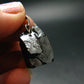 Unpolished Elite Shungite Silver Pendant from Russia - 1.0" - 2.50 Grams