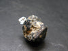 Blue Spinel Crystal Silver Pendant From Tanzania - 0.9" - 6.34 Grams