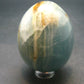 Lemurian Aquatine Blue Calcite Egg From Argentina - 2.1"