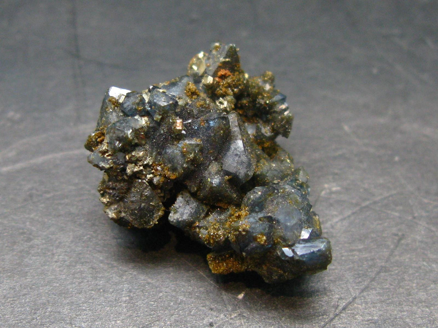 Scorodite & Pyrite Cluster From Mexico - 1.1" - 7.70 Grams