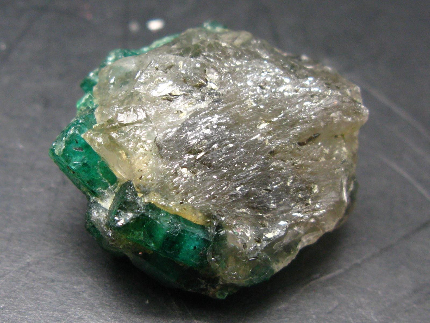Gem Emerald Beryl Cluster From Madagascar - 21.72 Grams - 1.4"