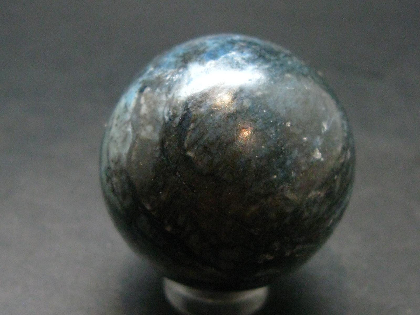 Very Rare Dianite (Blue Jade) Sphere Ball From Russia - 1.3"