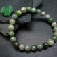 Green Garnet Tsavorite Genuine Bracelet ~ 7 Inches ~ 8mm Round Beads