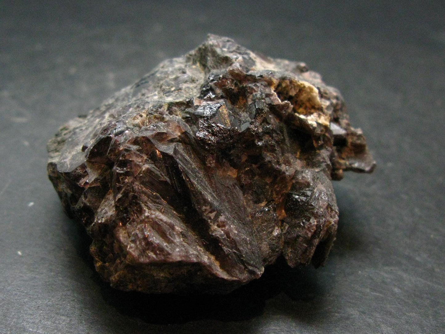 Extremely Rare Axinite Cluster Sphere Ball from Peru - 2.2"