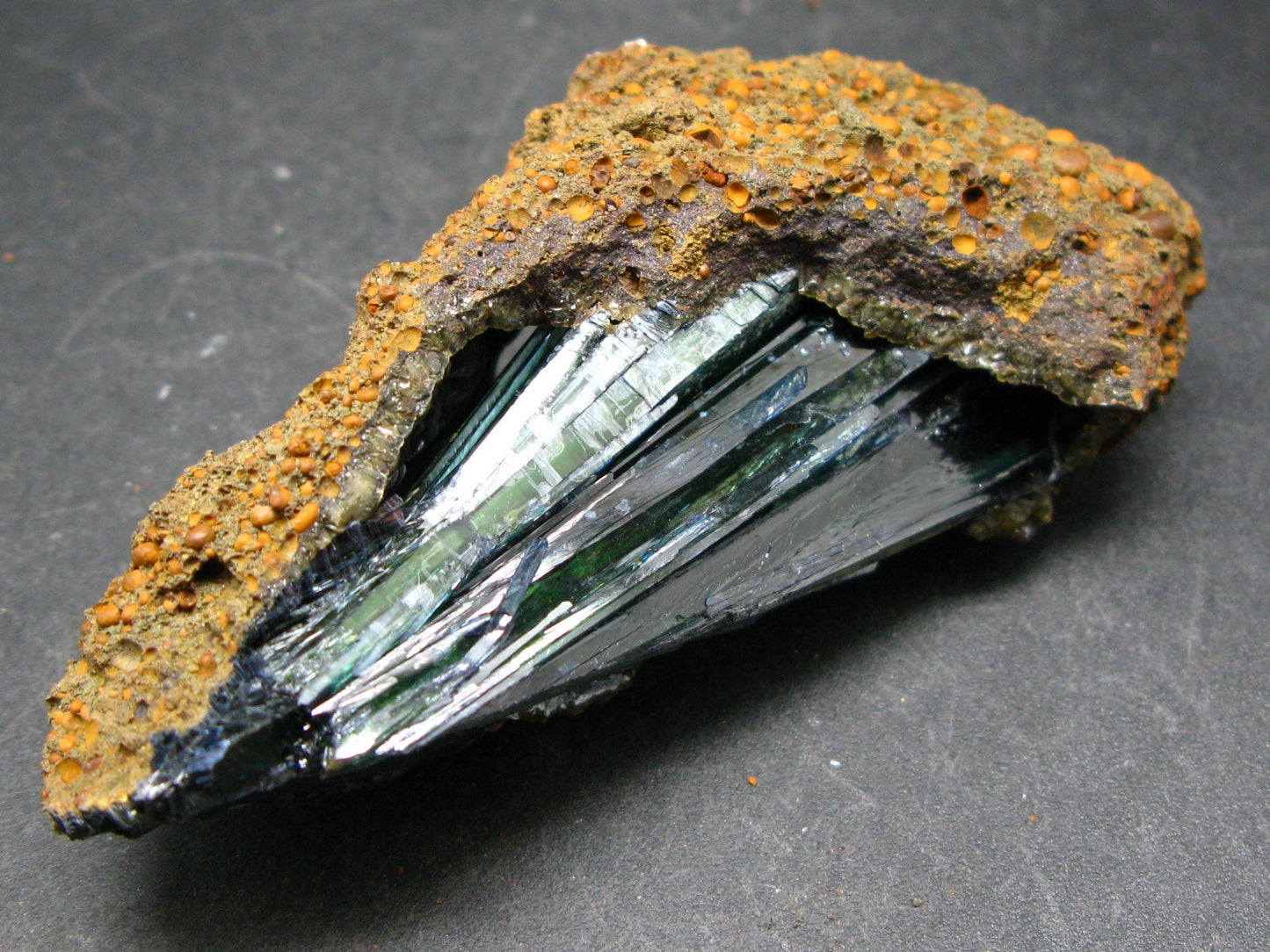 Vivianite Cluster From Brazil - 3.5"