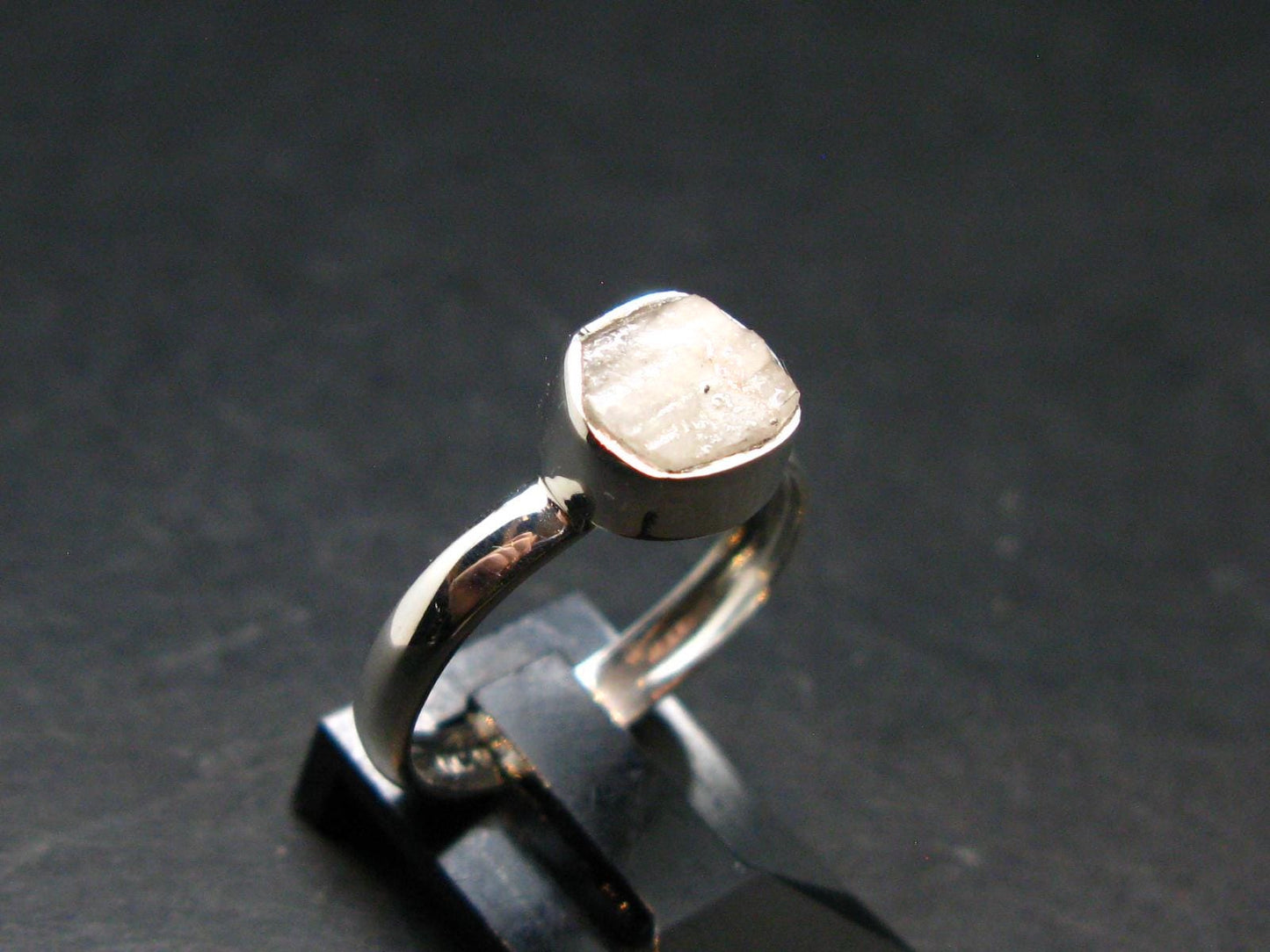 Phenakite Phenacite Sterling Silver Size 7 Ring from Nigeria - 2.04 Grams
