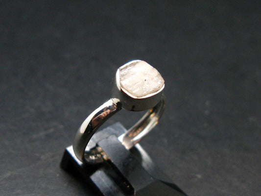Phenakite Phenacite Sterling Silver Size 7 Ring from Nigeria - 2.04 Grams