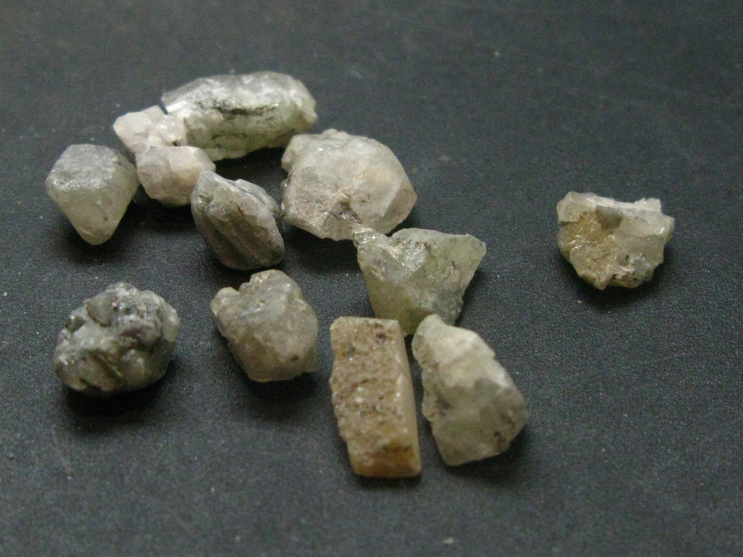 Lot of 10 Phenakite Phenacite Polished Crystals From Brazil - 8.35 Grams