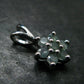 Genuine Alexandrite Gem Silver Pendant From Russia - 0.93 Grams - 0.56 TCW