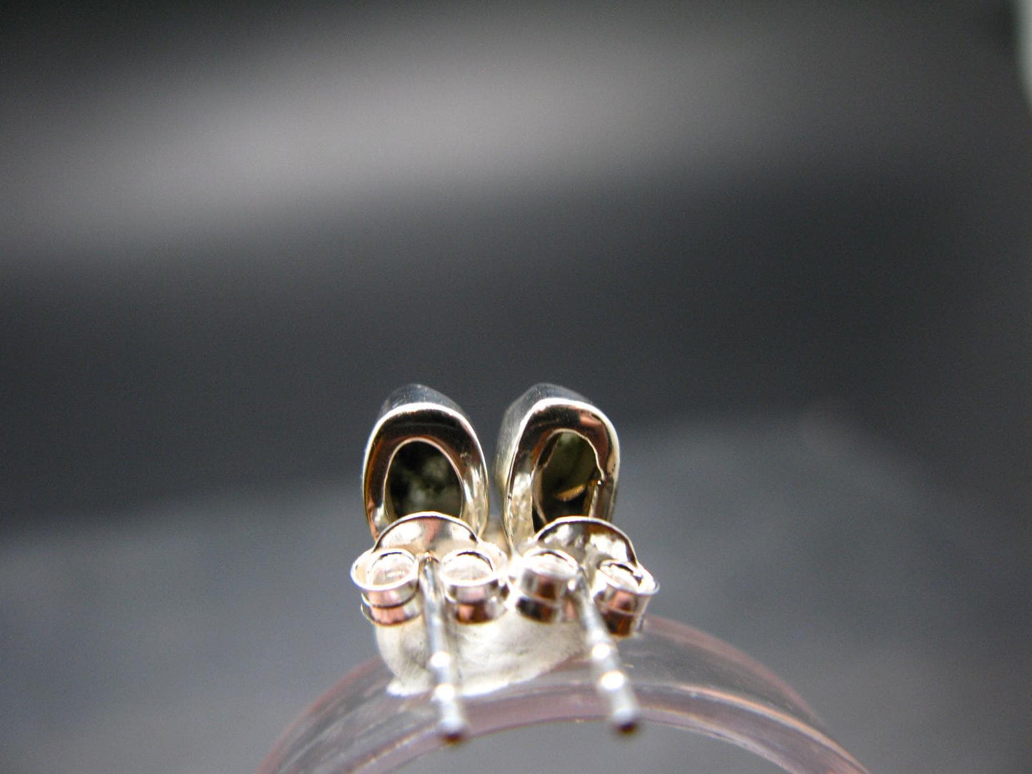 Phenakite Phenacite Stud Earrings From Brazil - 0.5" - 1.14 Grams