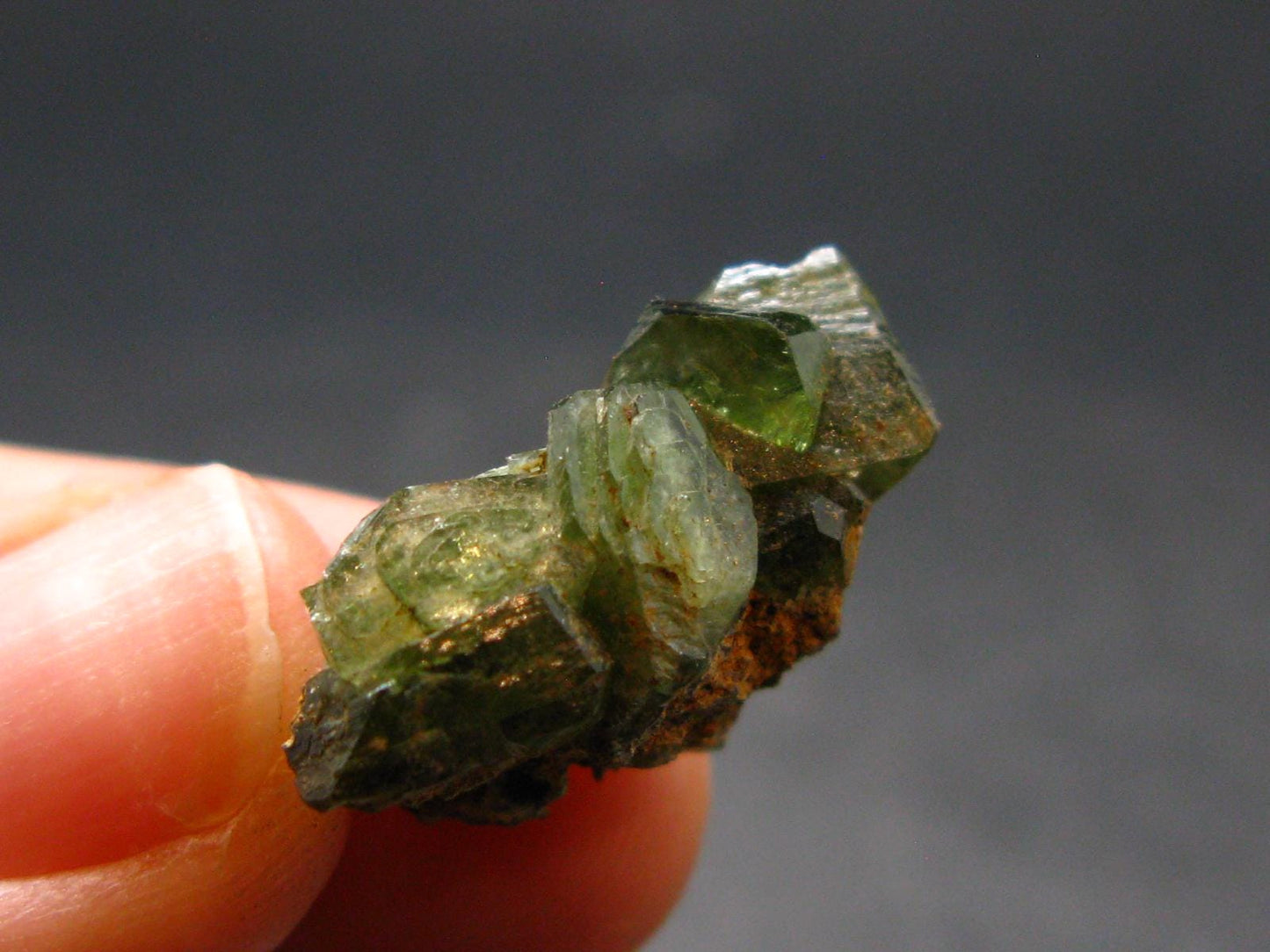 Ludlamite Cluster From Bolivia - 0.9" - 3.0 Grams