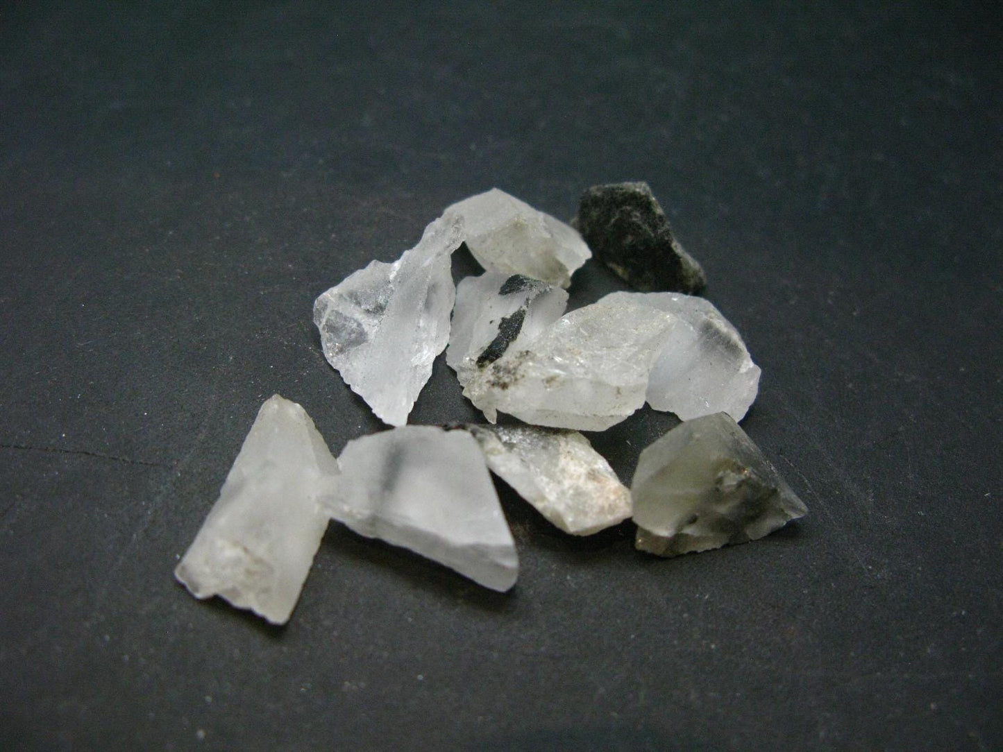 Lot of 10 Phenakite Phenacite Crystals From Brazil - 57.10 Carats