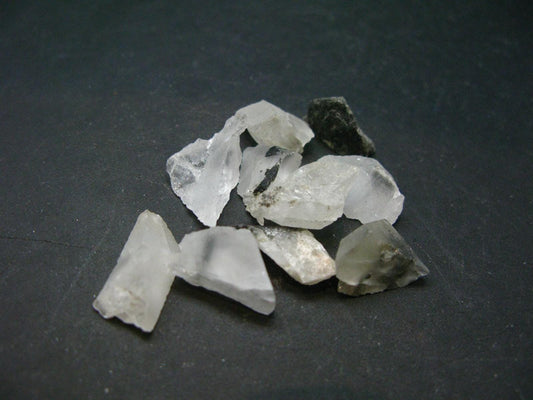 Lot of 10 Phenakite Phenacite Crystals From Brazil - 57.10 Carats