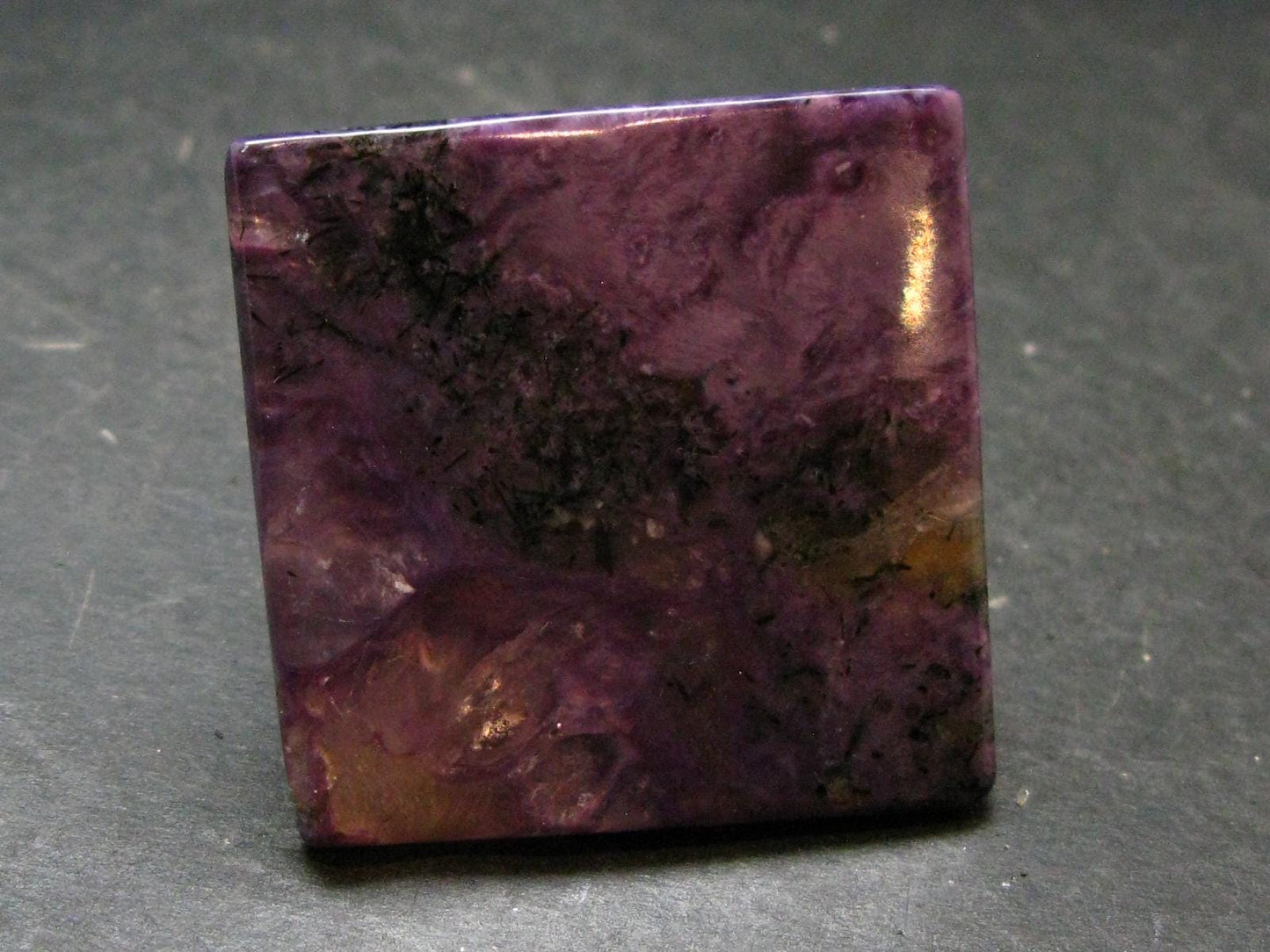 Rare High-Quality Charoite Pyramid From Russia - 1.6" - 50.0 Grams