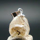 Rare Gem Phenacite Phenakite Crystal Silver Pendant From Myanmar (Burma) - 8.10 Carats - 0.7"