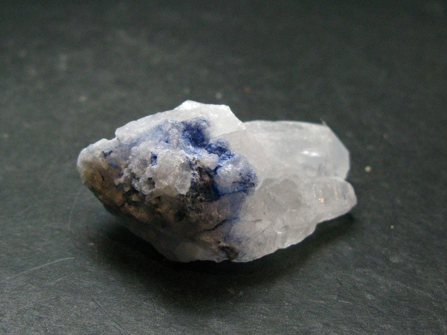 Dumortierite In Quartz Crystal From Brazil - 1.8" - 23.30 Grams